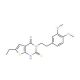 3-[2-(3,4-dimethoxyphenyl)ethyl]-6-ethyl-2-mercaptothieno[2,3-d]pyrimidin-4(3H)-one - chemical structure image