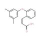 3-[2-(3,5-Dimethylphenoxy)phenyl]acrylic acid - chemical structure image