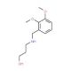 3-(2,3-Dimethoxy-benzylamino)-propan-1-ol (CAS 137788-51-3) - chemical structure image