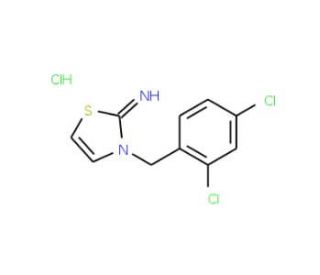 3-(2,4-dichlorobenzyl)-1,3-thiazol-2(3H)-imine hydrochloride - chemical structure image