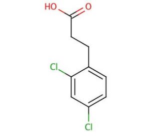 3-(2,4-Dichlorophenyl)propionic acid (CAS 55144-92-8) - chemical structure image