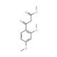 3-(2,4-Dimethoxy-phenyl)-3-oxo-propionic acid methyl ester (CAS 676348-64-4) - chemical structure image