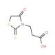 N-Carboxyethylrhodanine (CAS 7025-19-6) - chemical structure image
