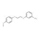 3-[2-(4-Methoxy-phenoxy)-ethoxy]-phenylamine - chemical structure image