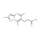 3-(2,5,7-Trimethyl-pyrazolo[1,5-a]pyrimidin-6-yl)-propionic acid - chemical structure image