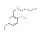 3-(2,5-Dimethoxy-benzylamino)-propan-1-ol (CAS 40171-91-3) - chemical structure image