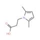 3-(2,5-Dimethyl-1H-pyrrol-1-yl)propanoic acid - chemical structure image