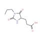 3-(2,5-Dioxo-1-propyl-imidazolidin-4-yl)-propionic acid - chemical structure image