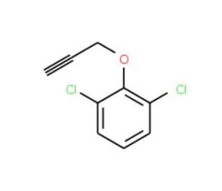 3-(2,6-Dichlorophenoxy)-1-propyne (CAS 3598-66-1) - chemical structure image