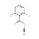 3-(2,6-dichlorophenyl)-3-oxopropanenitrile - chemical structure image