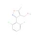 3-(2,6-Dichlorophenyl)-4-(hydroxymethyl)-5-methylisoxazole (CAS 175204-38-3) - chemical structure image