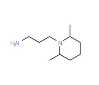 3-(2,6-Dimethyl-piperidin-1-yl)-propylamine (CAS 85723-72-4) - chemical structure image