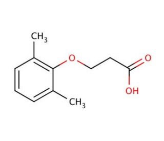 3-(2,6-dimethylphenoxy)propanoic acid - chemical structure image
