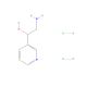 3-(2-Amino-1-hydroxyethyl)pyridine dihydrochloride (CAS 101012-01-5) - chemical structure image