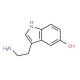3-(2-Aminoethyl)-1H-indol-5-ol (CAS 50-67-9) - chemical structure image