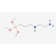 [3-(2-Aminoethylamino)propyl]trimethoxysilane (CAS 1760-24-3) - chemical structure image