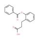 3-[2-(Benzoyloxy)phenyl]propionic acid (CAS 59725-59-6) - chemical structure image
