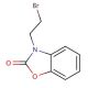 3-(2-bromoethyl)-1,3-benzoxazol-2(3H)-one (CAS 27170-93-0) - chemical structure image