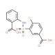 3-(2-Carboxy-phenylsulfamoyl)-4-chloro-benzoic acid - chemical structure image