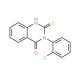 3-(2-Chloro-phenyl)-2-mercapto-3H-quinazolin-4-one (CAS 65141-60-8) - chemical structure image