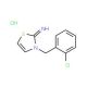 3-(2-chlorobenzyl)-1,3-thiazol-2(3H)-imine hydrochloride - chemical structure image