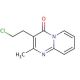 3-(2-Chloroethyl)-2-methyl-4H-pyrido[1,2-a]pyrimidin-4-one (CAS 41078-70-0) - chemical structure image