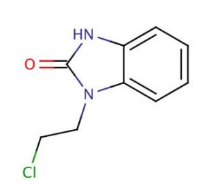 3-(2-Chloroethyl)benzimidazolidin-2-one (CAS 52548-84-2) - chemical structure image