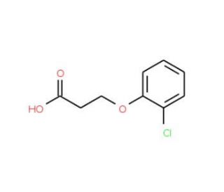 3-(2-chlorophenoxy)propanoic acid (CAS 7170-45-8) - chemical structure image