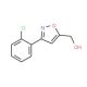 [3-(2-Chlorophenyl)isoxazol-5-yl]methanol (CAS 438565-33-4) - chemical structure image