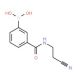 3-(2-Cyanoethylaminocarbonyl)phenylboronic acid (CAS 762262-11-3) - chemical structure image