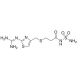 [3-[[[2-(Diaminomethyleneamino)-4-thiazolyl]methyl]thio]propionyl]sulfamide (CAS 76824-17-4) - chemical structure image