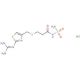 [3-[[[2-(Diaminomethyleneamino)-4-thiazolyl]methyl]thio]propionyl]sulfamide Hydrochloride - chemical structure image