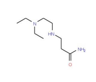 3-{[2-(Diethylamino)ethyl]amino}propanamide - chemical structure image