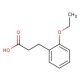 3-(2-ethoxyphenyl)propanoic acid (CAS 220285-28-9) - chemical structure image