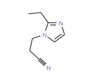 3-(2-Ethyl-1H-imidazol-1-yl)propanenitrile - chemical structure image