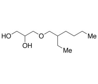 3-[2-(Ethylhexyl)oxyl]-1,2-propandiol (CAS 70445-33-9) - chemical structure image