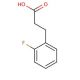 3-(2-Fluorophenyl)propionic acid (CAS 1643-26-1) - chemical structure image