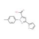 3-(2-furyl)-1-(4-methylphenyl)-1H-pyrazole-5-carboxylic acid - chemical structure image