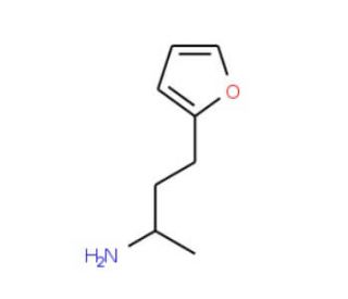 3-(2-furyl)-1-methylpropylamine (CAS 768-57-0) - chemical structure image