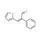 3-(2-Furyl)-2-phenylpropenal (CAS 57568-60-2) - chemical structure image