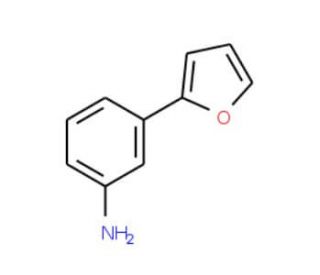 3-(2-Furyl)aniline (CAS 102269-42-1) - chemical structure image
