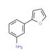 3-(2-Furyl)aniline (CAS 102269-42-1) - chemical structure image