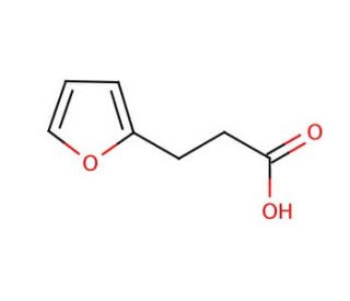 3-(2-Furyl)propionic acid (CAS 935-13-7) - chemical structure image