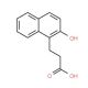 3-(2-Hydroxy-1-naphthyl)propanoic acid - chemical structure image