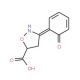 3-(2-Hydroxy-phenyl)-4,5-dihydro-isoxazole-5-carboxylic acid (CAS 712347-85-8) - chemical structure image