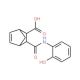 3-(2-Hydroxy-phenylcarbamoyl)-bicyclo[2.2.1]hept-5-ene-2-carboxylic acid - chemical structure image