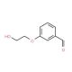 3-(2-Hydroxyethoxy)benzaldehyde (CAS 60345-97-3) - chemical structure image