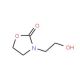 3-(2-Hydroxyethyl)-1,3-oxazolidin-2-one (CAS 3356-88-5) - chemical structure image