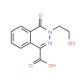 3-(2-hydroxyethyl)-4-oxo-3,4-dihydrophthalazine-1-carboxylic acid - chemical structure image
