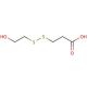 3-(2-Hydroxyethyldithio)propionic Acid (CAS 1076198-23-6) - chemical structure image